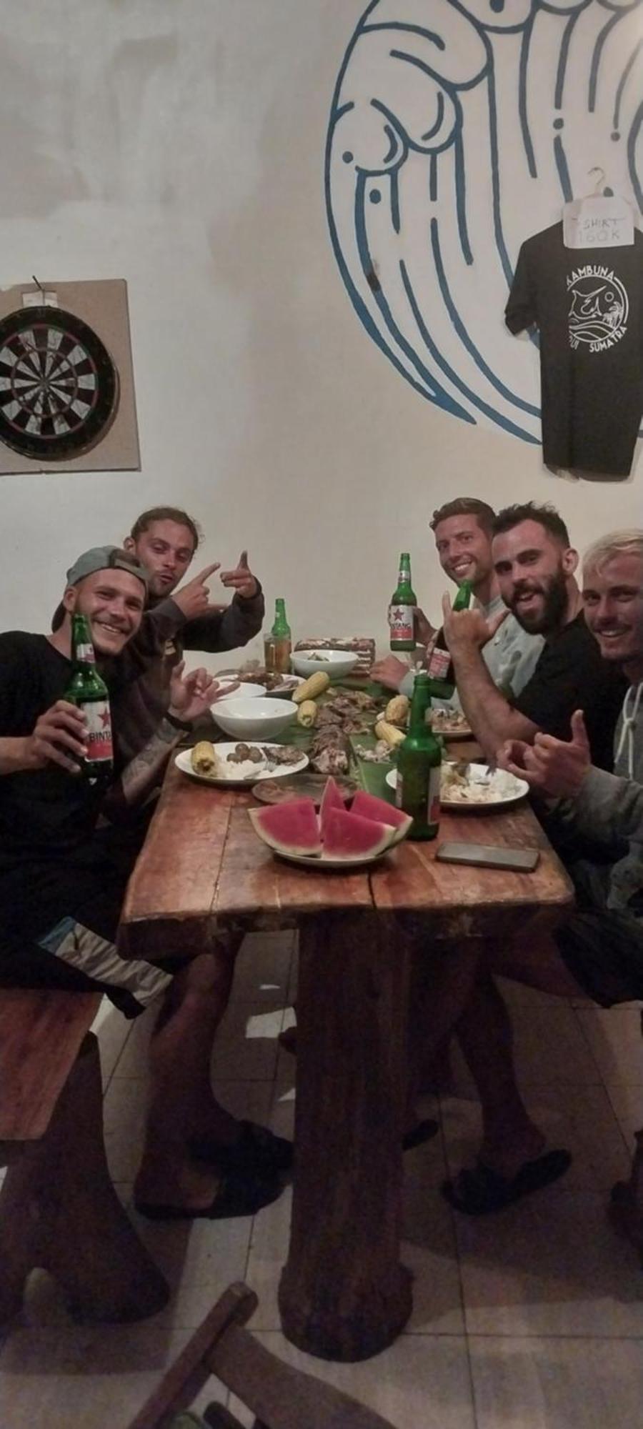 Kambuna Bungalow Krui Bagian luar foto